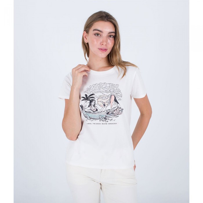 [해외]헐리 반팔 티셔츠 War Breeze Classic 14140363617 White