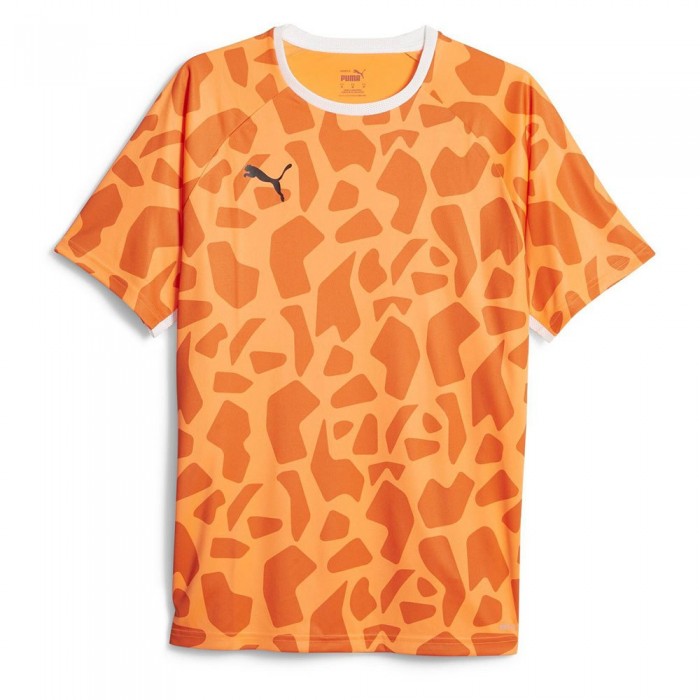 [해외]푸마 팀 Liga Padel Graphic 반팔 티셔츠 12139965183 Ultra Orange / Cayenne Pepper