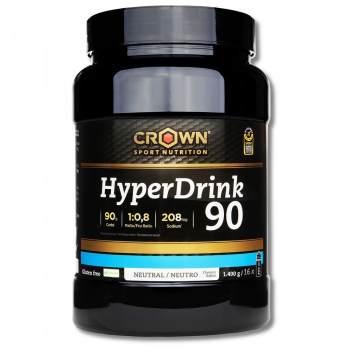 [해외]CROWN SPORT NUTRITION 활력이 넘치는 파우더 포트 HyperDrink 90 1.49 킬로그램 중립적 4140367351 Black