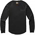 [해외]THIRTYTWO Ridelite Merino 긴팔 베이스 레이어 4140366266 Black / Black