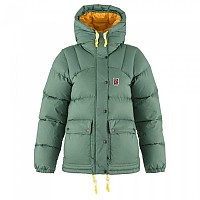 [해외]피엘라벤 Expedition Lite 다운 자켓 4140217555 Patina Green / Mustard Yellow