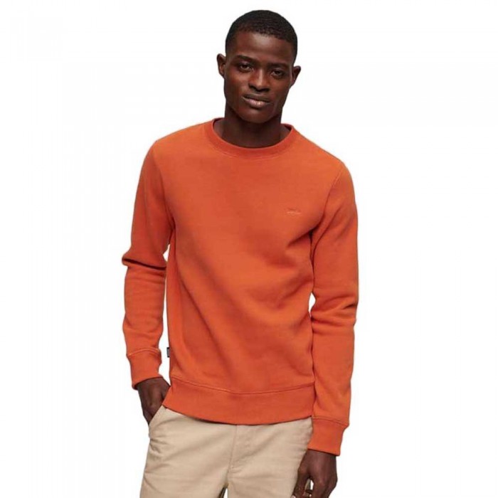 [해외]슈퍼드라이 스웨트 셔츠 Essential 로고 140292896 Denim Co Rust Orange