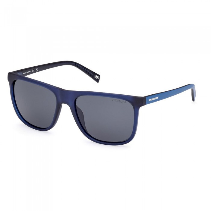 [해외]스케쳐스 색안경 SE6290 140376002 Shiny Blue / Smoke Polarized