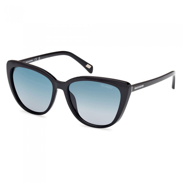 [해외]스케쳐스 색안경 SE6294 140376007 Shiny Black / Smoke Polarized