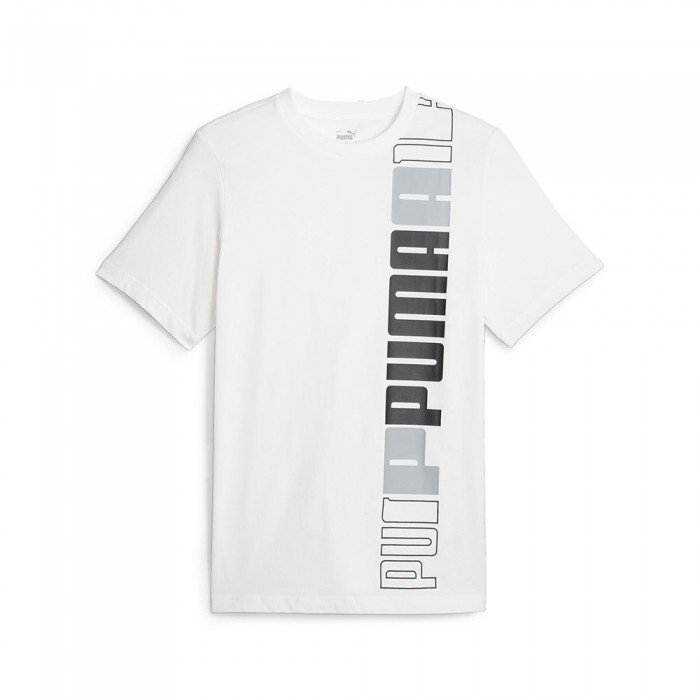 [해외]푸마 ESS+ 로고 Lab 숏 슬리브 T-셔츠139964121 Puma White