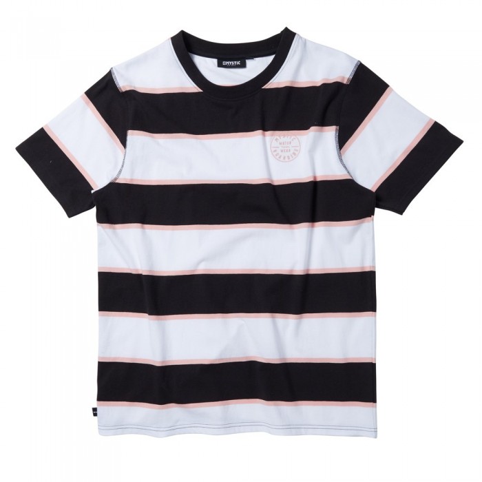 [해외]MYSTIC The Stripe 티셔츠 138819403 Black (900)