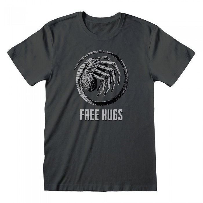 [해외]HEROES 반팔 티셔츠 Alien Movie Franchise Free Hugs 140364357 Charcoal