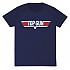 [해외]HEROES Top Gun 로고 반팔 티셔츠 140364750 Navy
