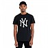 [해외]뉴에라 MLB Regular New York Yankees 반팔 티셔츠 139860536 Black