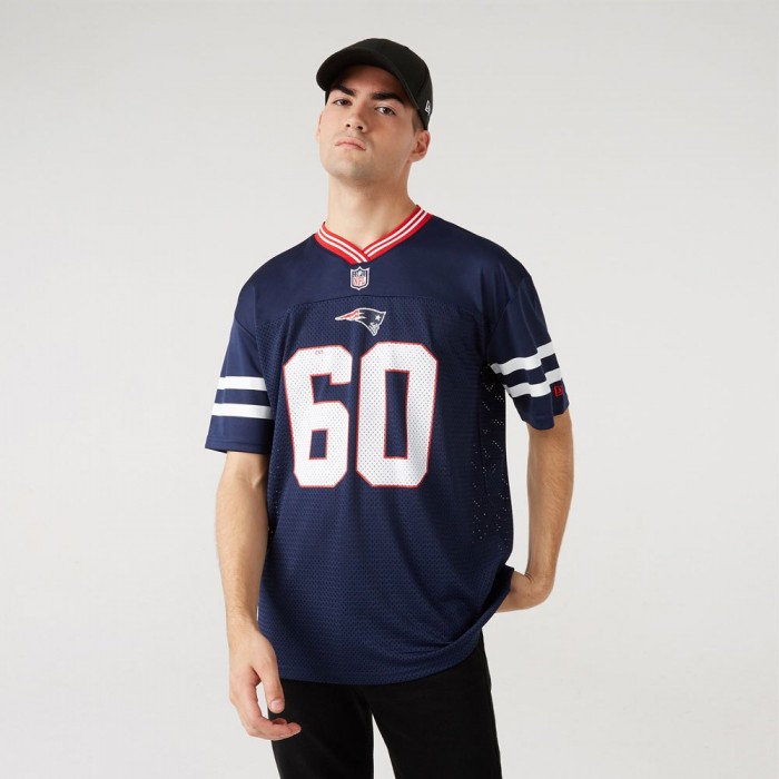 [해외]뉴에라 NFL Mesh New England Patriots 반팔 티셔츠 139860659 Dk Blue