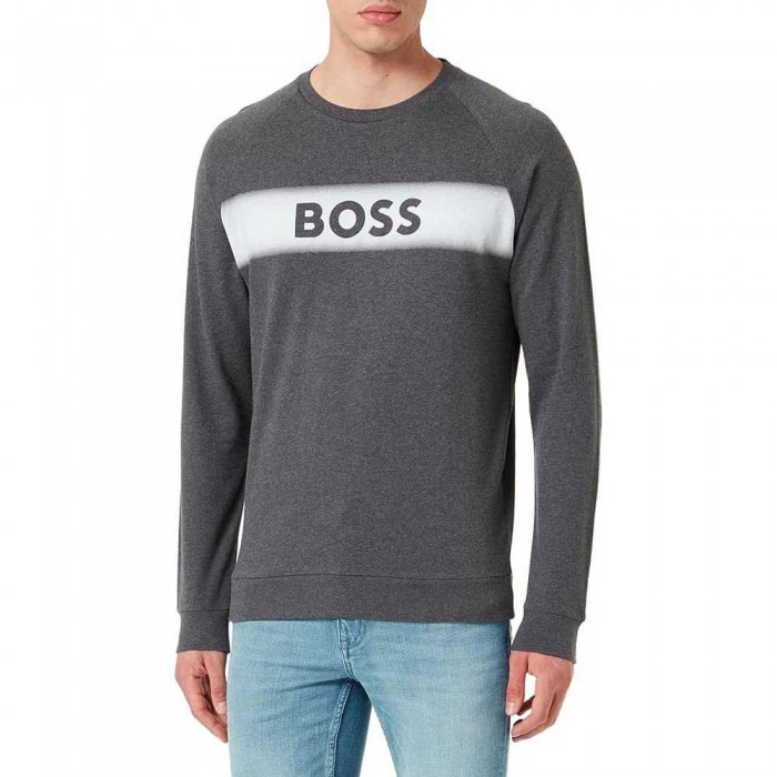 [해외]BOSS 스웨트 셔츠 Authentic 10208539 19 140014946 Medium Grey