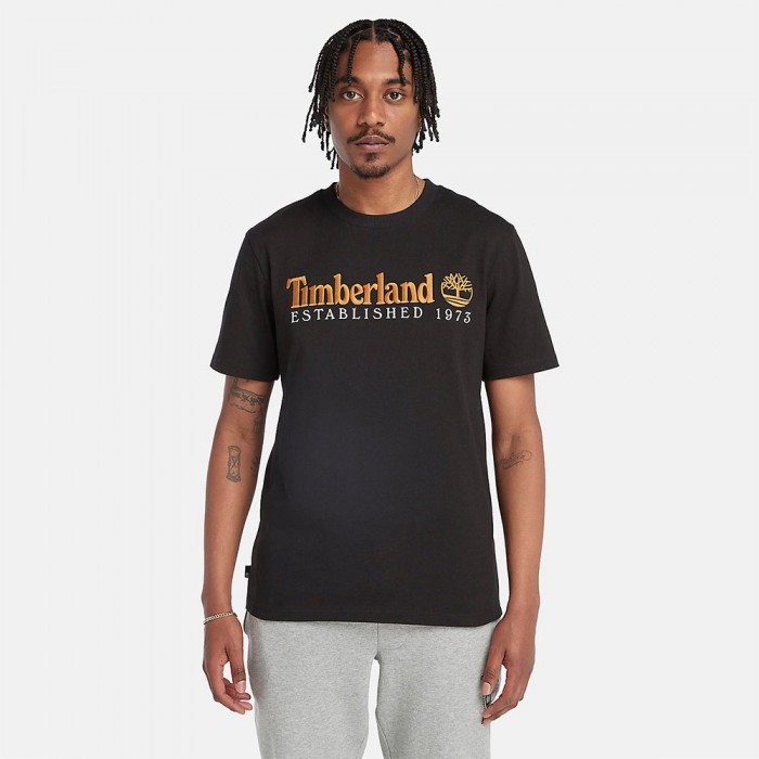 [해외]팀버랜드 Est. 1973 숏 슬리브 T-셔츠140096749 Black