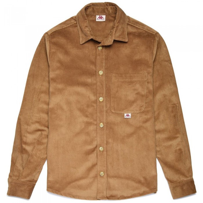 [해외]카파 Elgafar RDK 긴팔 셔츠 140177296 Brown Camel