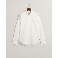 [해외]간트 긴 소매 셔츠 Slim Pinpoint Oxford 140290630 White