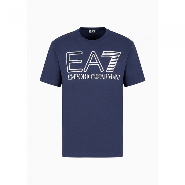 [해외]EA7 EMPORIO 아르마니 6Rpt03 반팔 티셔츠 140340370 Navy Blue