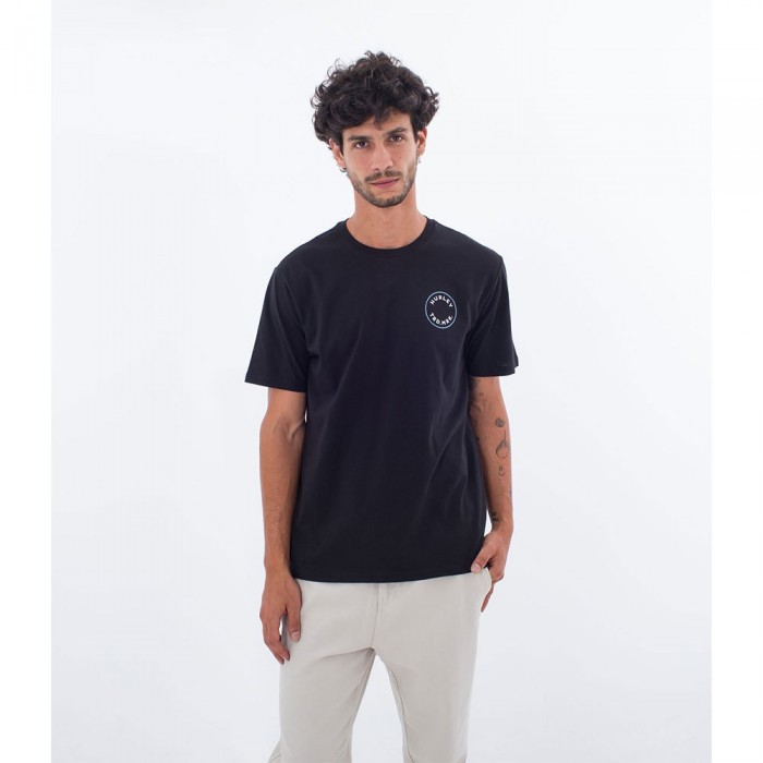 [해외]헐리 Trademark 숏 슬리브 T-셔츠140363603 Black