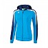 [해외]ERIMA Training Liga 2.0 Avec Hood 자켓 3138487908 Curacao / New Navy / White