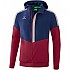 [해외]ERIMA Tracktop Squad 자켓 3138487412 New Navy / Bordeaux / Silver Grey