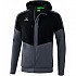 [해외]ERIMA Tracktop Squad 자켓 3138487472 Black / Slate Grey