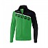 [해외]ERIMA Polyester 5-C 자켓 3138487478 Emerald / Black / White