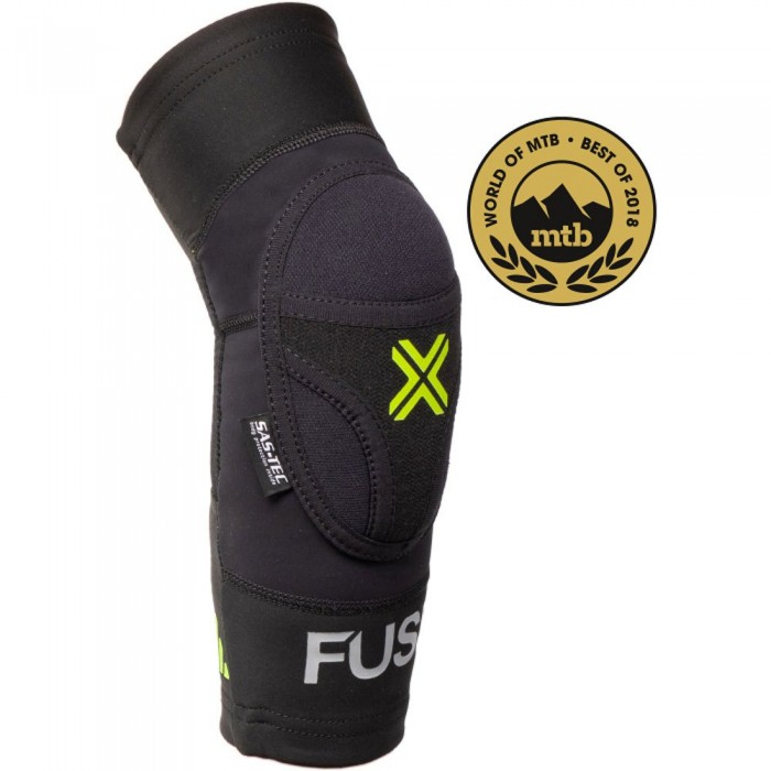 [해외]FUSE PROTECTION Omega Kids 엘보우 가드 1139933549 Black / Neon Yellow