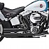 [해외]KESSTECH ESM2 2-2 Harley Davidson FLST 1450 Heritage 소프트ail Ref:084-5109-757 슬립온 머플러 9140124317 Black