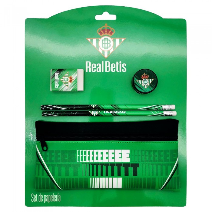 [해외]REAL BETIS Stationery Set With Pencil Case 140267830 Green
