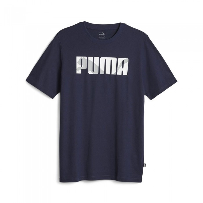 [해외]푸마 Graphics Wording 반팔 티셔츠 139964420 Puma Navy