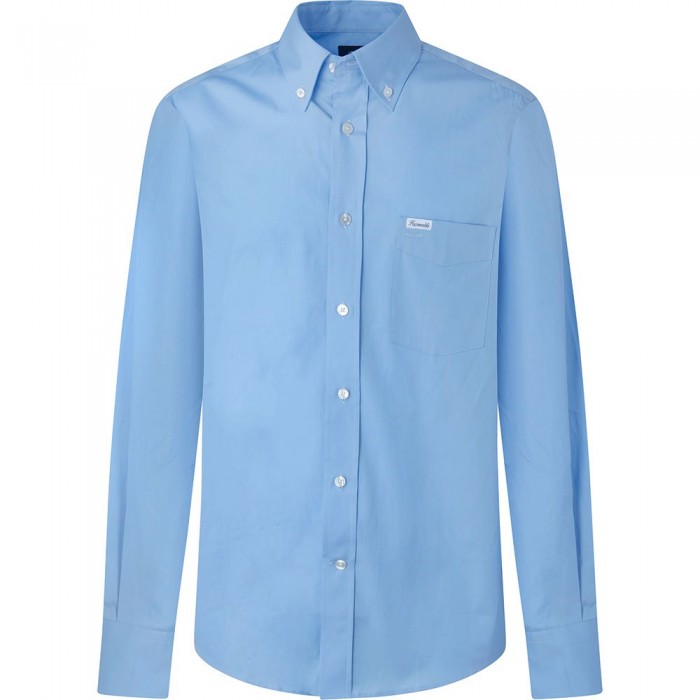 [해외]FA?ONNABLE Club Bd Sportswear Poplin 긴팔 셔츠 138906391 Horizon Blue
