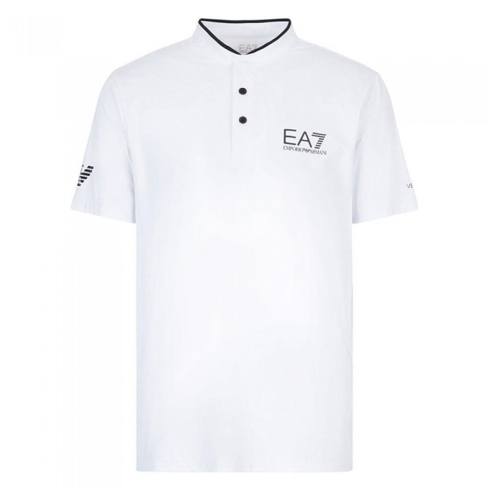 [해외]EA7 EMPORIO 아르마니 8NPT21-PJEMZ 반팔 폴로 셔츠 139870060 1100 White