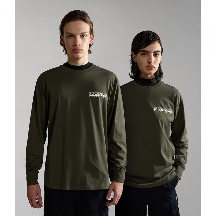 [해외]나파피리 S-Telemark 1 긴팔 티셔츠 140072954 Green Depths