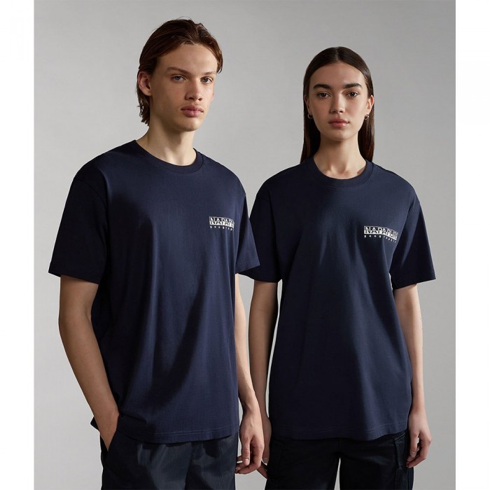 [해외]나파피리 반팔 크루넥 티셔츠 S-Telemark 1 140072960 Blue Marine