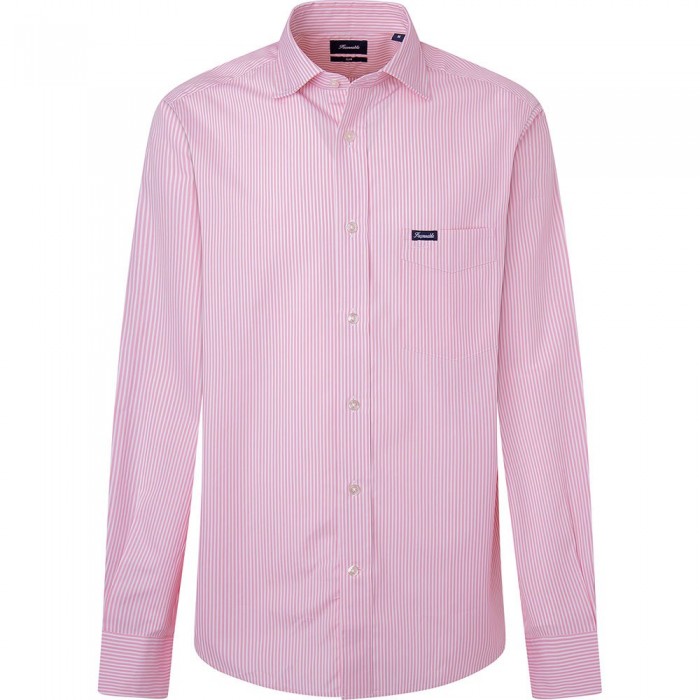[해외]FA?ONNABLE Cl Spr Bengal Stripe 긴팔 셔츠 140304636 Light Pink
