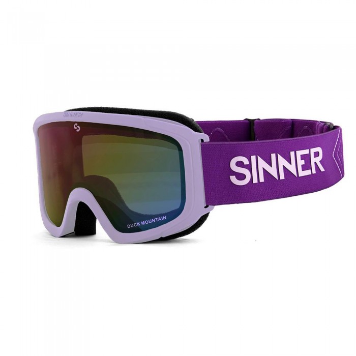 [해외]SINNER Duck Mountain 스키 고글 5140316815 Matte Light Purple