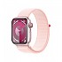 [해외]APPLE Series 9 GPS+Cellular Sport Loop 45 mm watch 1140371259 Pink / Light Pink