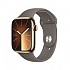 [해외]APPLE Series 9 GPS+Cellular 45 mm watch 7140371243 Gold Steel Clay