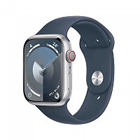 [해외]APPLE Series 9 GPS+Cellular Sport 45 mm watch 7140371255 Silver Blue