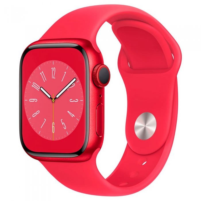 [해외]APPLE Series 8 GPS+Cellular 41 mm watch 6139331680 Red