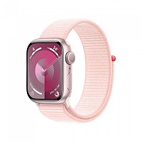 [해외]APPLE Series 9 GPS Sport Loop 41 mm watch 6140371233 Pink / Light Pink