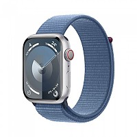 [해외]APPLE Watch Series 9 GPS+Cellular Loop 45 mm 6140371251 Silver / Winter Blue