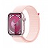 [해외]APPLE Series 9 GPS Sport Loop 45 mm watch 14140371234 Pink Light