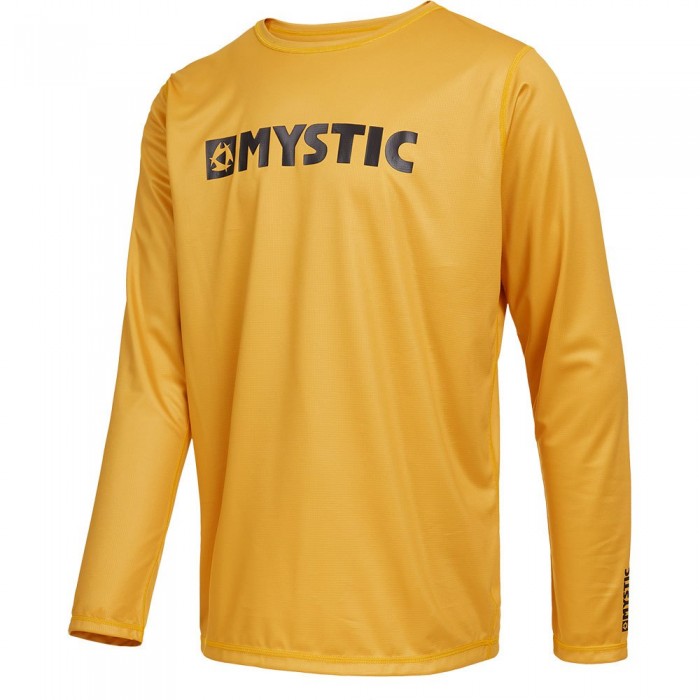 [해외]MYSTIC UV 긴팔 티셔츠 Star 퀵dry 14140370132 Mustard
