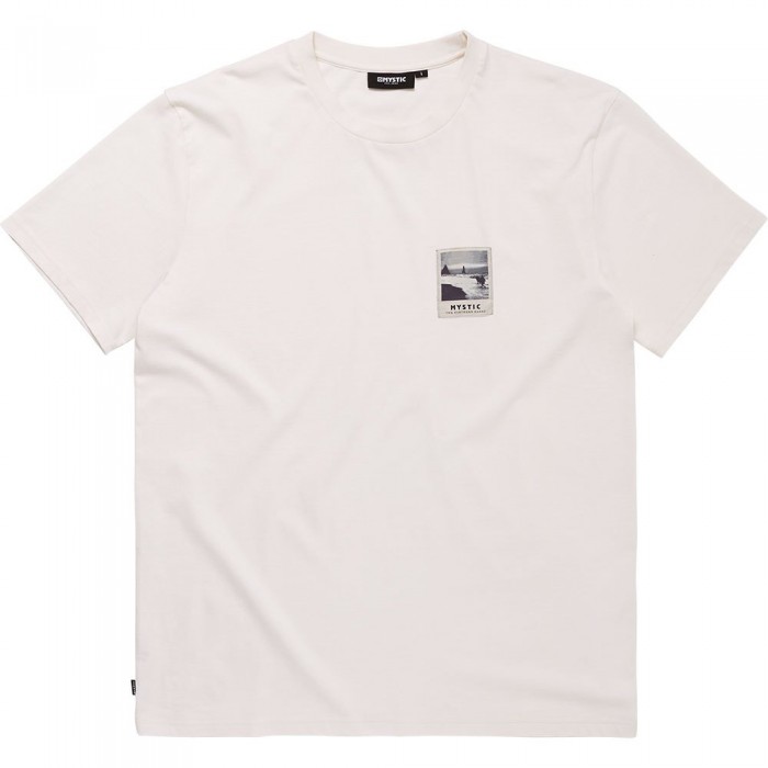 [해외]MYSTIC Fjord 반팔 티셔츠 14140369852 Off White