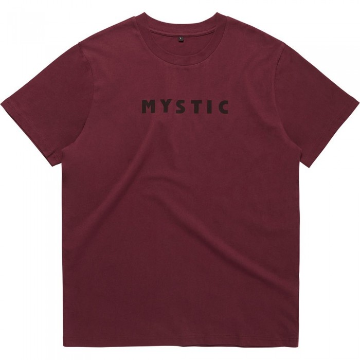 [해외]MYSTIC Icon Men 반팔 티셔츠 14140369910 Red Wine