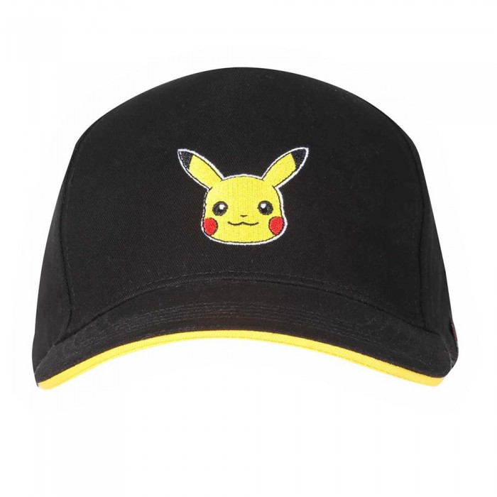 [해외]HEROES 캡 Pokemon Pikachu Badge 140364638 Black
