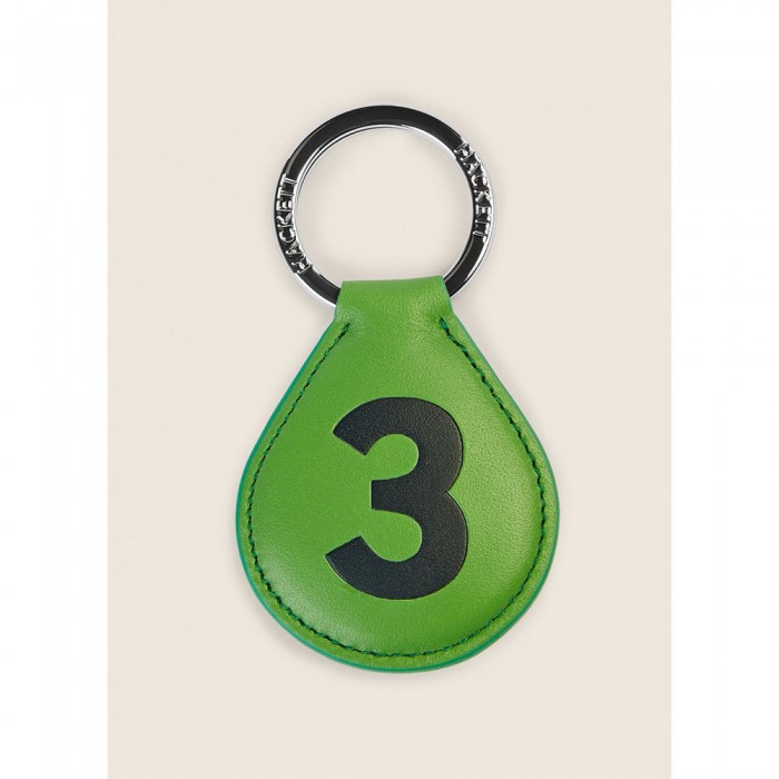 [해외]해켓 Three Numbered Key Ring 140391476 Green