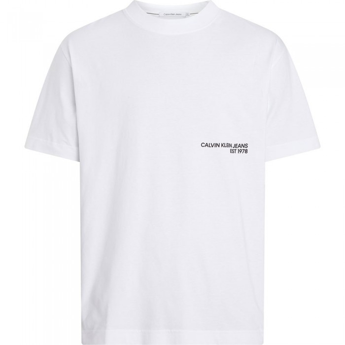 [해외]캘빈클라인 JEANS 반팔 티셔츠 Spray 140375661 Bright White