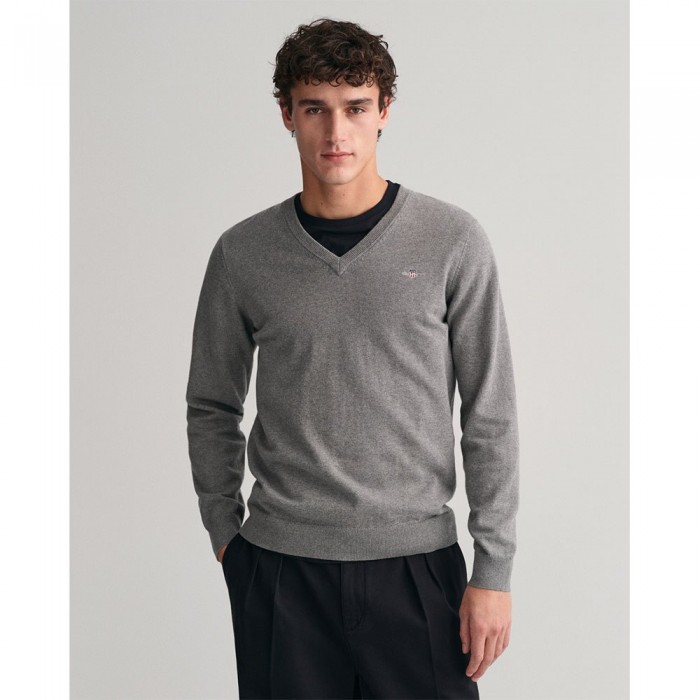 [해외]간트 스웨터 Classic 140387768 Dark Grey Melange