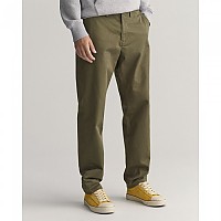 [해외]간트 Twill Regular Fit 치노 팬츠 140388260 Juniper Green