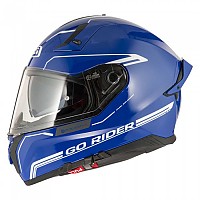 [해외]NZI Go Rider Stream Solid 풀페이스 헬멧 9139942642 Nouveau Blue Y